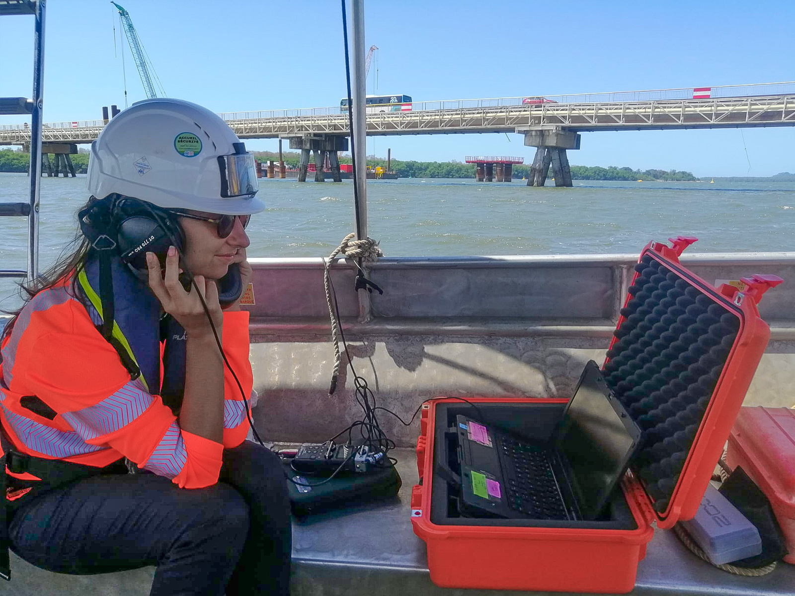 Expertises liées au nouveau Pont du Larivot 